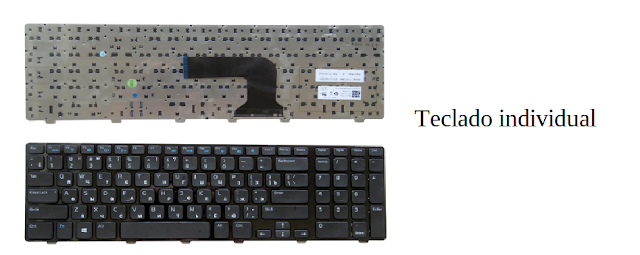 No funciona el teclado de un portátil