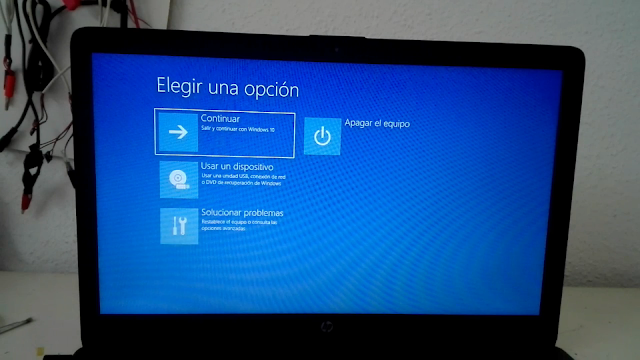 Restablecer de fábrica sistema operativo Windows 10
