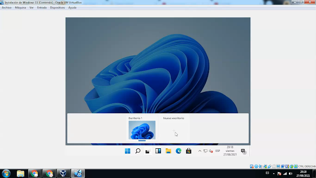 Cambiar fondo de pantalla en Windows 11