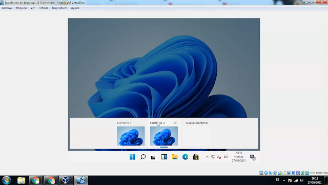 Cambiar fondo de pantalla en Windows 11