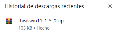Cómo instalar ThisIsWin11 en Windows