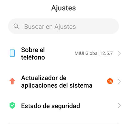 Actualizar Xiaomi Redmi Note 10