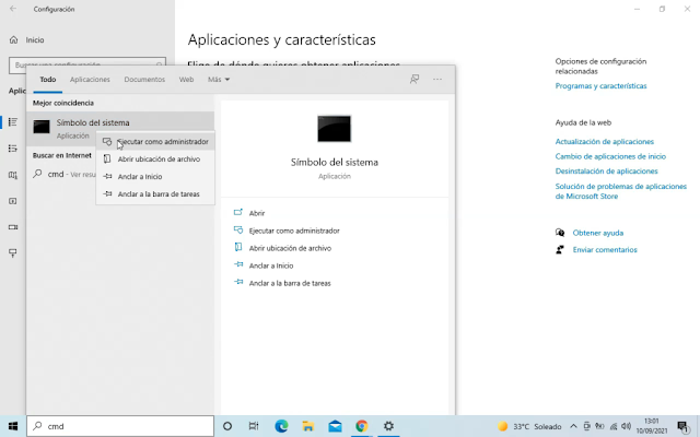 Cómo desinstalar una aplicación en Windows 10