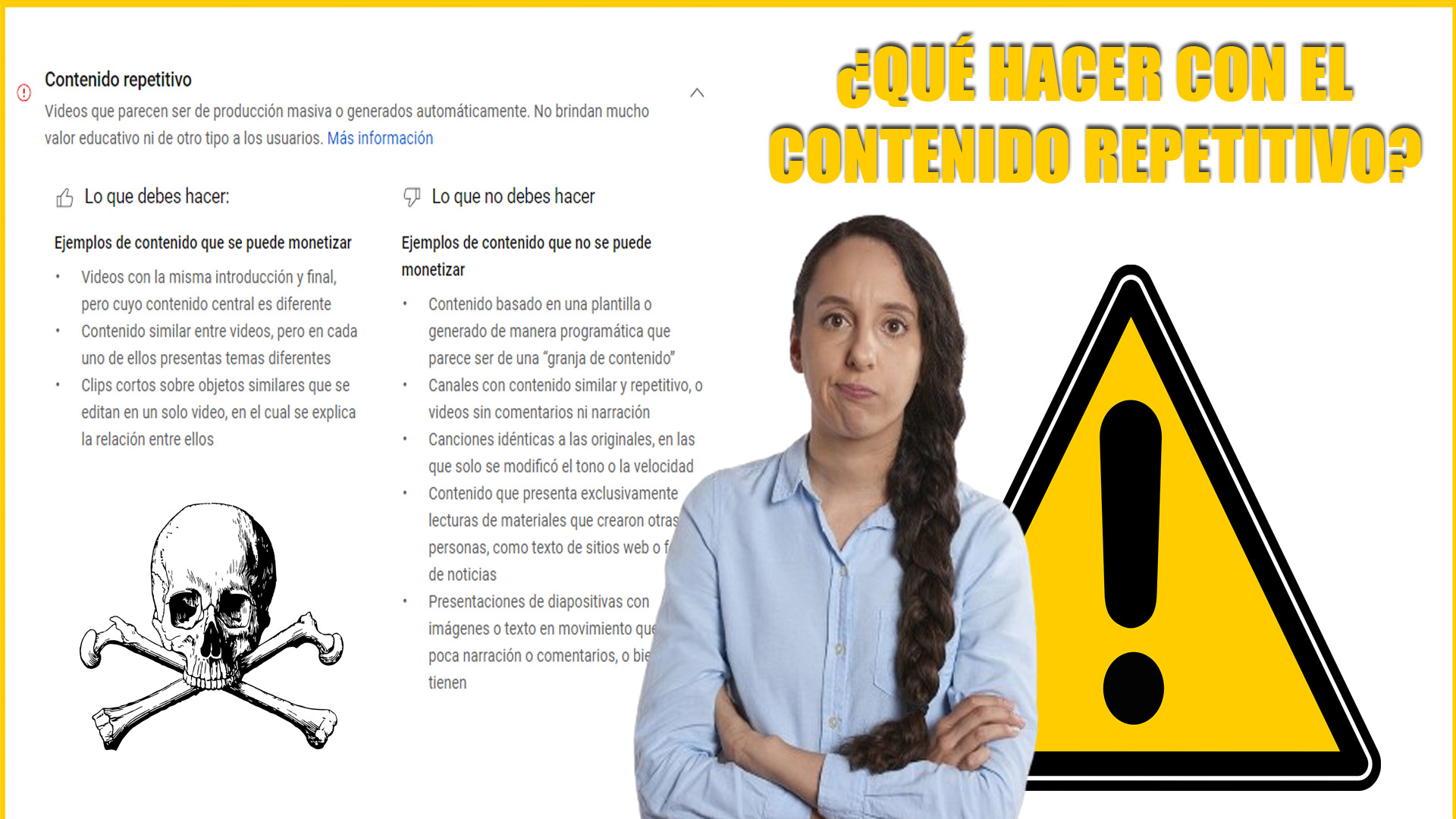 Canal de YouTube desmonetizado por contenido repetitivo Canal de YouTube desmonetizado por contenido repetitivo