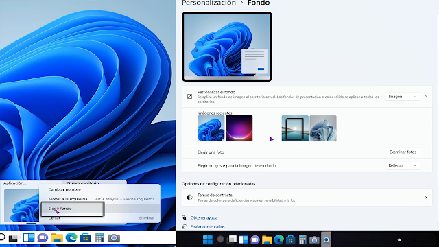 Cómo gestionar los escritorios dentro de Windows 11