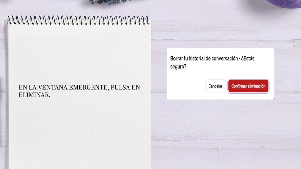 Cómo borrar el historial completo en ChatGPT