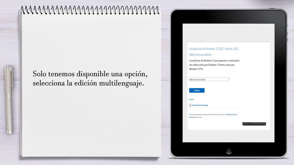 Descargar Windows 10 desde Android