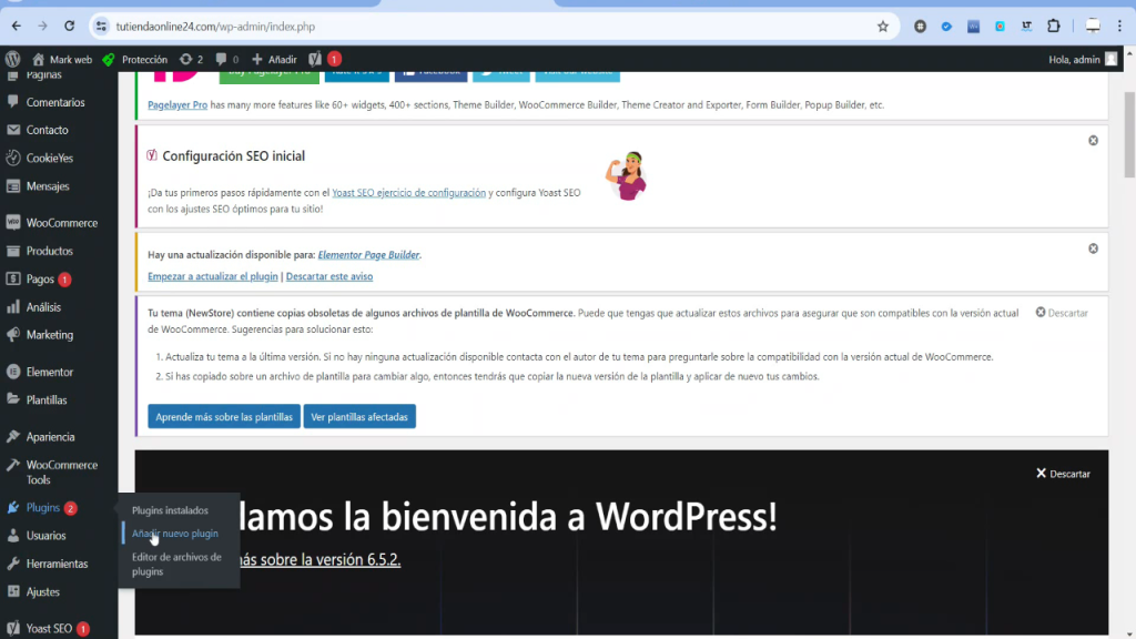 Cómo instalar un Plugin en WordPress subiendo el archivo ZIP