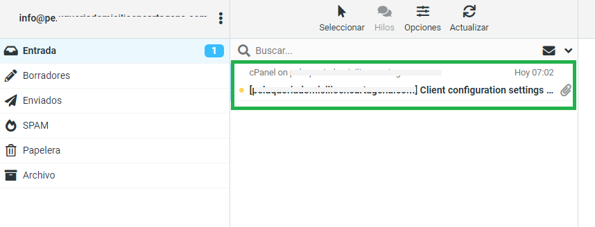 Cómo crear una cuenta de correo en cPanel