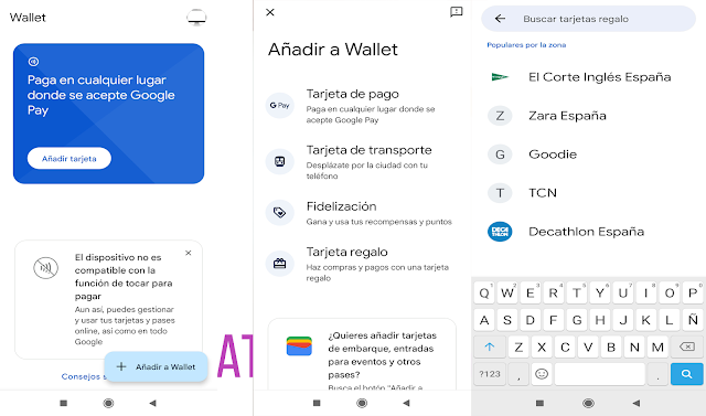 Pagar en cualquier lugar con Google Wallet