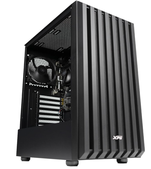 Ordenador de sobremesa con procesador Intel i5-10400 (6 núcleos, hasta 4.30 GHz), 32 GB de RAM DDR4 3600 MHz, SSD de 500 GB NVMe, grabadora DVD, WiFi y Windows 11 Pro. PC de escritorio i5 listo para usar por solo 489 euros.