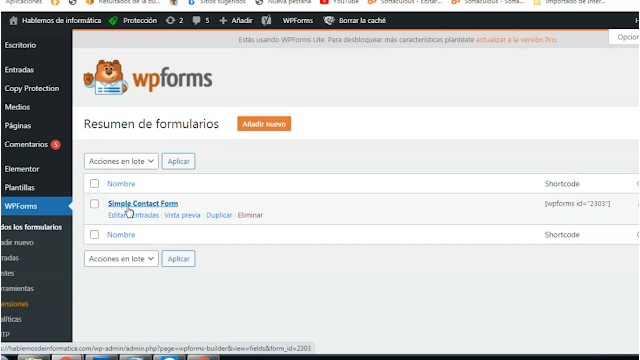 ¿Te gustaría aprender a crear un formulario de contacto en WordPress? A continuación te enseñamos cómo hacerlo.
