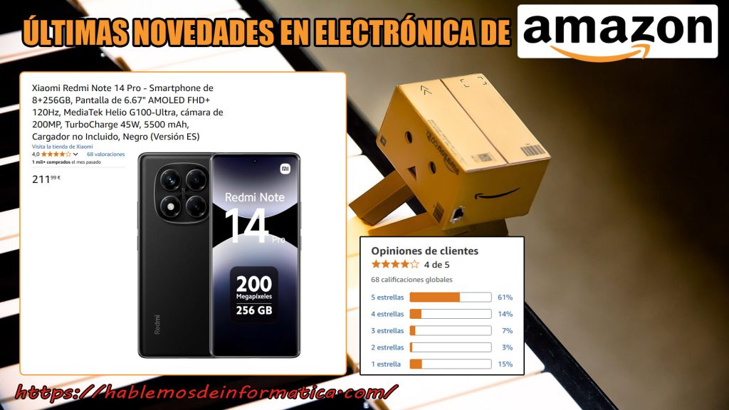 Últimas novedades en electrónica de Amazon 22 de marzo de 2025