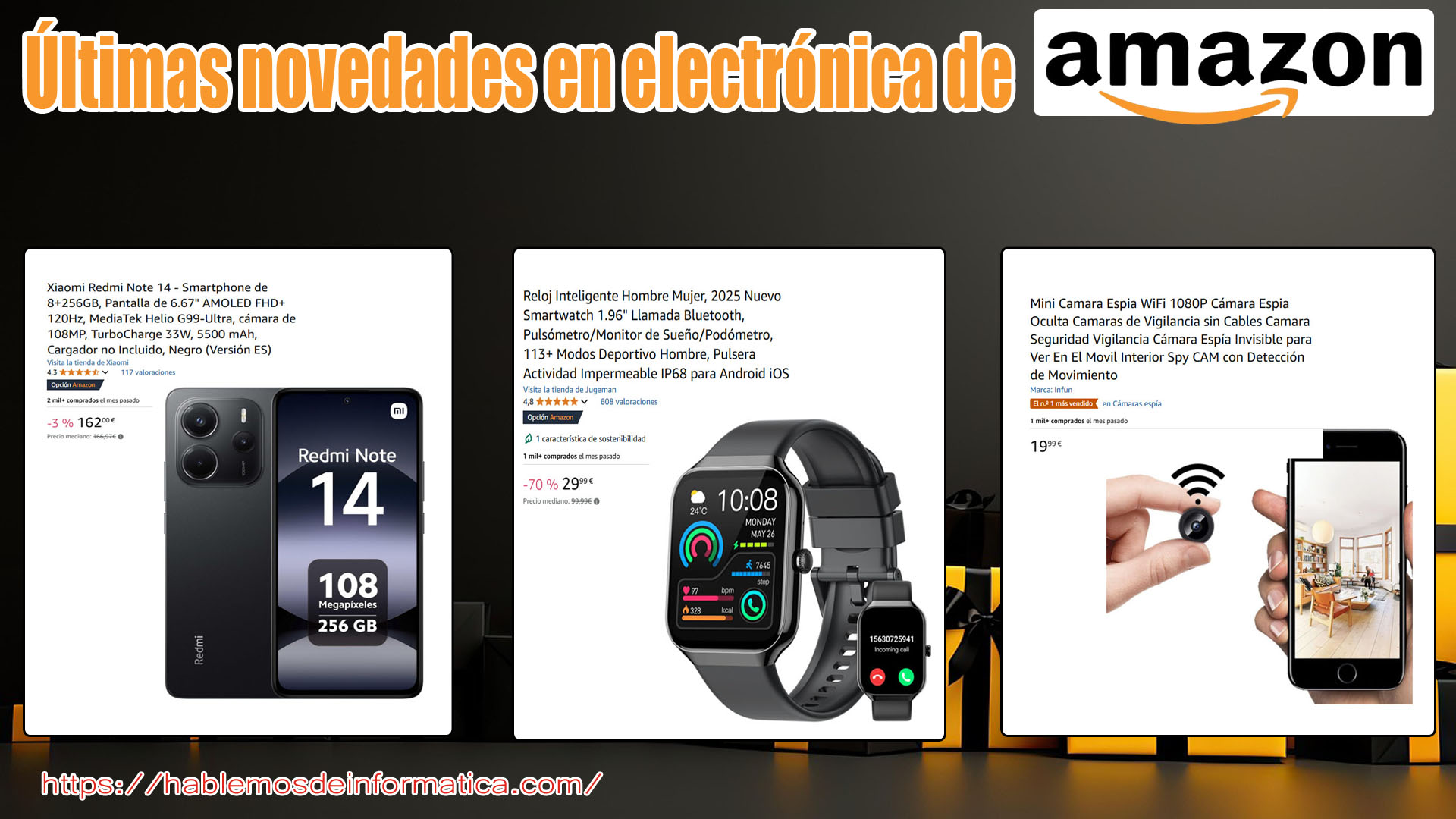 Últimas novedades en electrónica de Amazon 22 de marzo de 2025