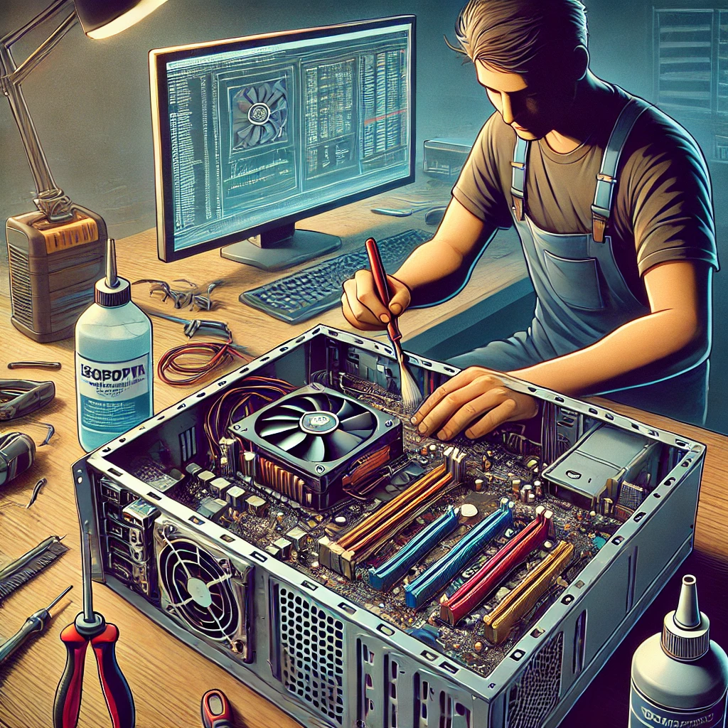 Reparación de ordenador ASUS sin señal de vídeo