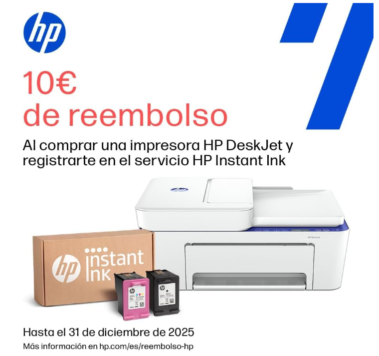 HP DeskJet 2820e: Impresora multifunción Wi-Fi con HP+ y oferta en Amazon