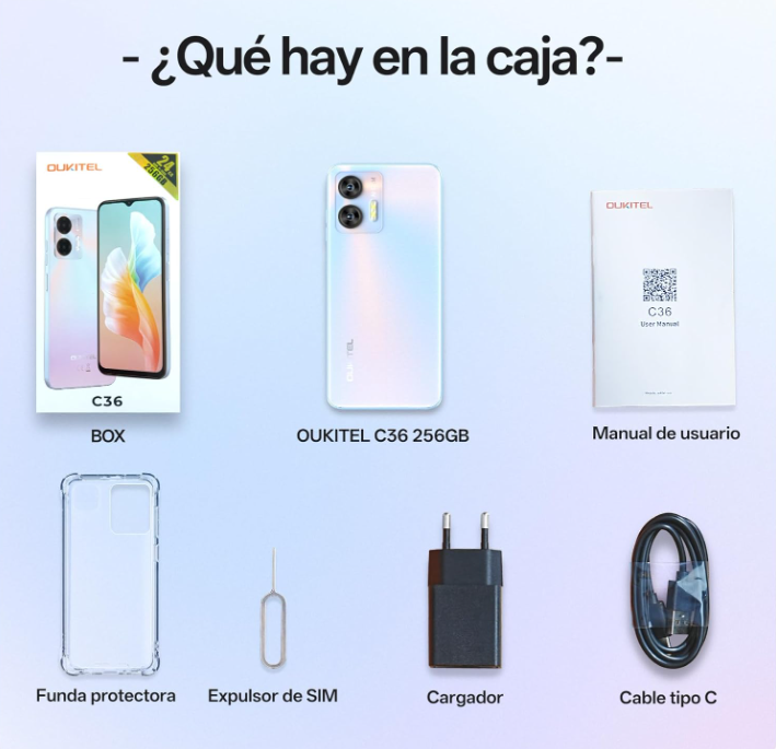 OUKITEL C36 256GB: Opiniones, características y oferta en Amazon 2025