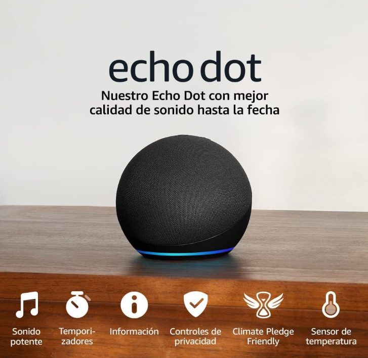 Echo Dot (Última generación): Opiniones, características y oferta en Amazon Echo Dot (Última generación): Opiniones, características y oferta en Amazon