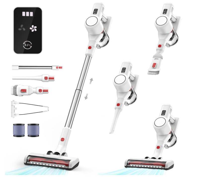 Aspiradora sin cable barata MFJUNS – Potencia y comodidad en un solo dispositivo