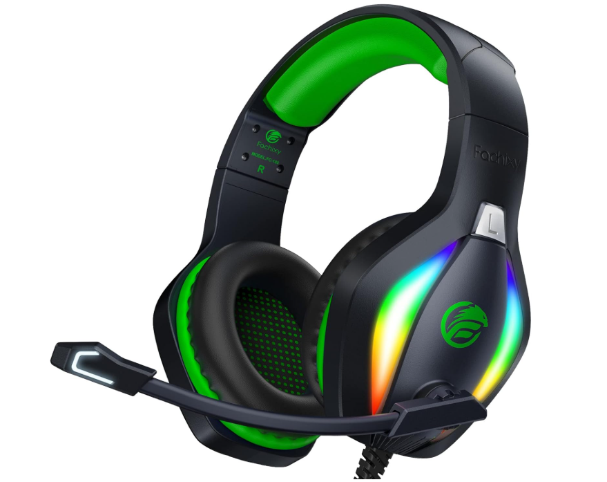 Cascos Gaming Fachixy FC100 en Amazon – Sonido envolvente y luz RGB por solo 19,99 €