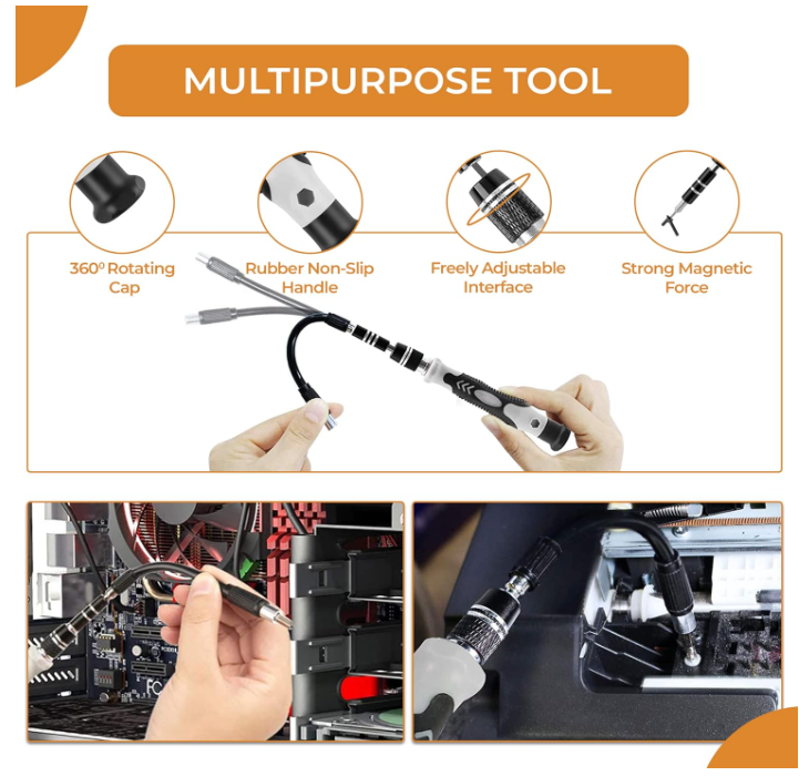 Juego de Destornilladores de Precisión en Amazon - VOLTGY 120 en 1