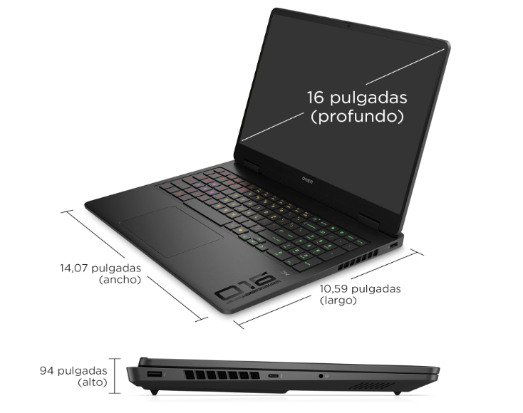 HP OMEN 16-am0059ns en Amazon: portátil gaming 16” 2K con Intel Core 7, 32GB RAM, RTX 5060 y 1TB SSD en oferta