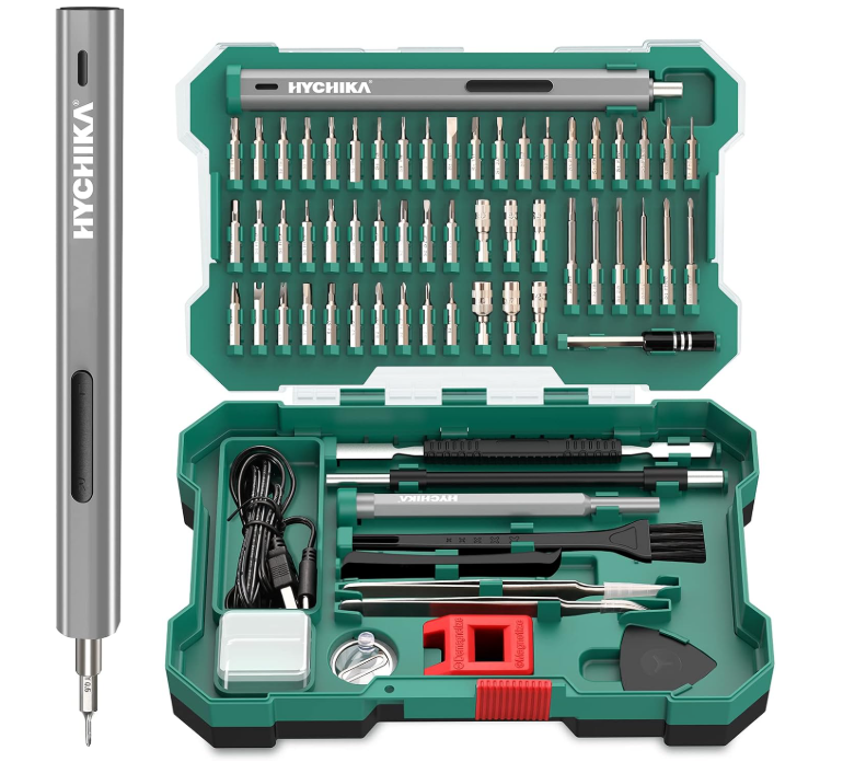 Destornilladores de Precisión HYCHIKA 67 en 1 en Amazon