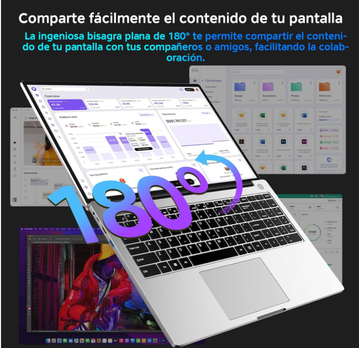 Ordenador Portátil Bvate 16” con Windows 11 en Amazon – Potencia y ligereza al mejor precio