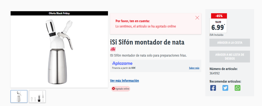 Black Friday LIDL 2025: Las Mejores Ofertas en Cocina, Hogar y Más