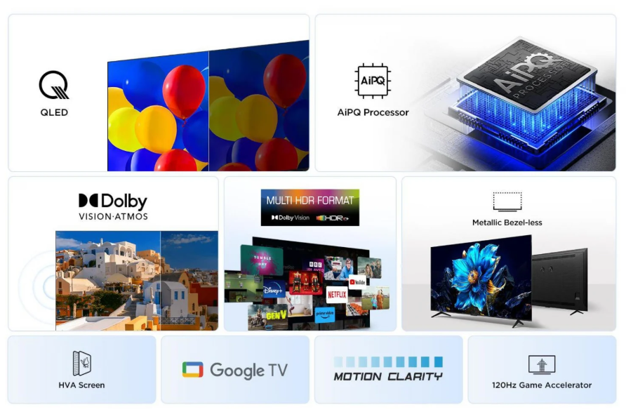 TV TCL 55P71K 55" (139,7 cm) – Oferta Black Flash Carrefour hasta el 30/11/2025