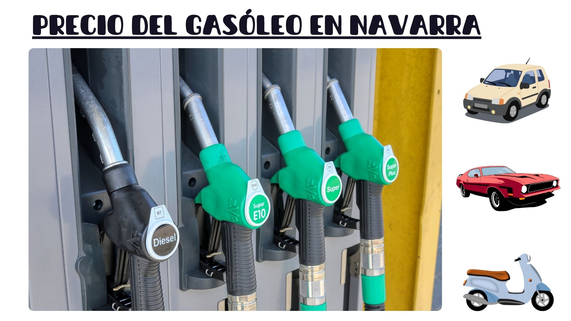 Precio del gasóleo en Navarra Precio del gasóleo en Navarra