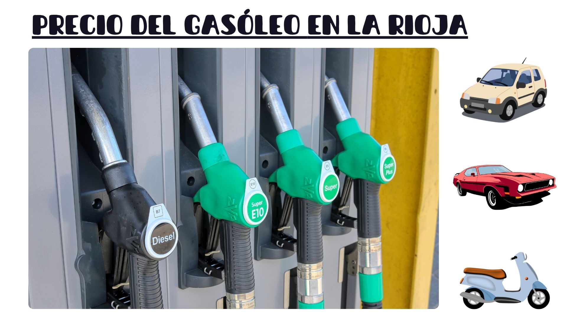 precio del diésel en la Rioja