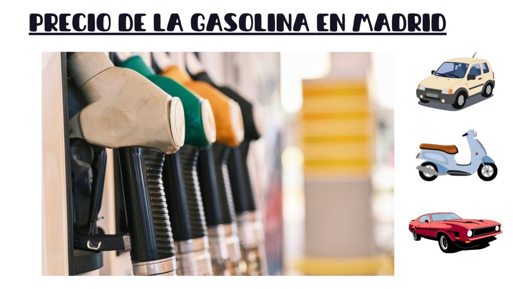 ¿Cuánto cuesta la gasolina en Madrid actualmente?